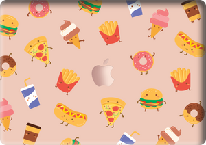 Macbook Snap Case - Fastfood