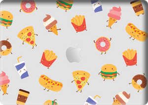 Macbook Snap Case - Fastfood