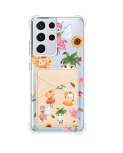 Load image into Gallery viewer, Android Phone Wallet Case - Magical Garden
