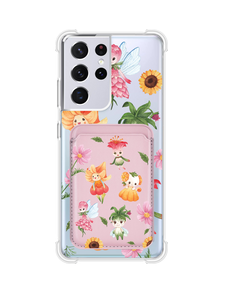 Android Magnetic Wallet Case - Magical Garden