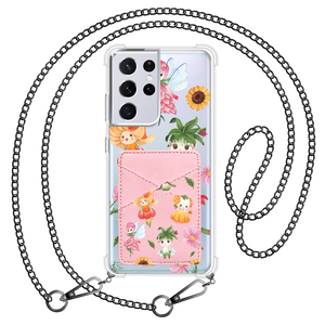 Android Phone Wallet Case - Magical Garden