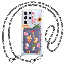 Load image into Gallery viewer, Android Magnetic Wallet Case - Magical Garden
