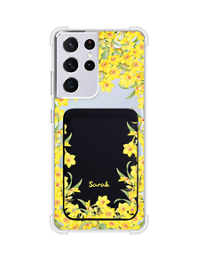 Android Magnetic Wallet Case - March Daffodils