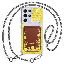 Load image into Gallery viewer, Android Magnetic Wallet Case - March Daffodils
