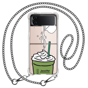 Android Flip / Fold Case - Matcha Frappe