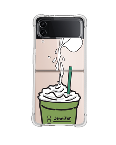 Android Flip / Fold Case - Matcha Frappe