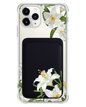 Load image into Gallery viewer, iPhone Magnetic Wallet Case - May Lily of the Valley
