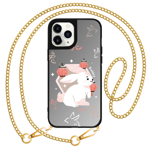 iPhone Mirror Grip Case -  Rabbit (Chinese Zodiac / Shio)