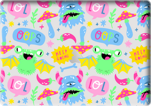 MacBook Snap Case - Monster Say Keep Going
