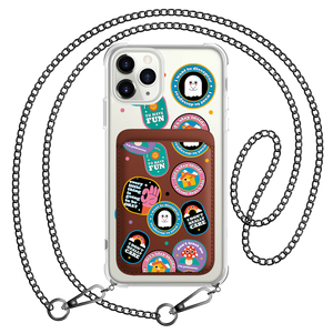 iPhone Magnetic Wallet Case - Monster Sticker Pack