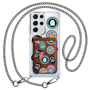 Android Magnetic Wallet Case - Monster Sticker Pack