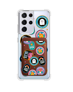 Android Magnetic Wallet Case - Monster Sticker Pack