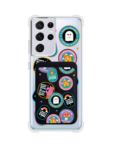 Android Magnetic Wallet Case - Monster Sticker Pack