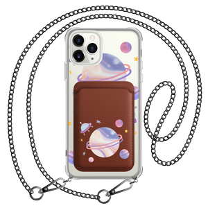 iPhone Magnetic Wallet Case - My Universe