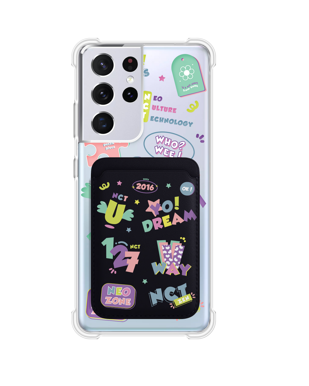 Android Magnetic Wallet Case - NCT Sticker Pack