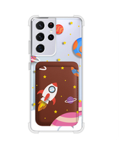 Load image into Gallery viewer, Android Magnetic Wallet Case - Neverland
