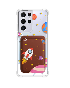 Android Magnetic Wallet Case - Neverland