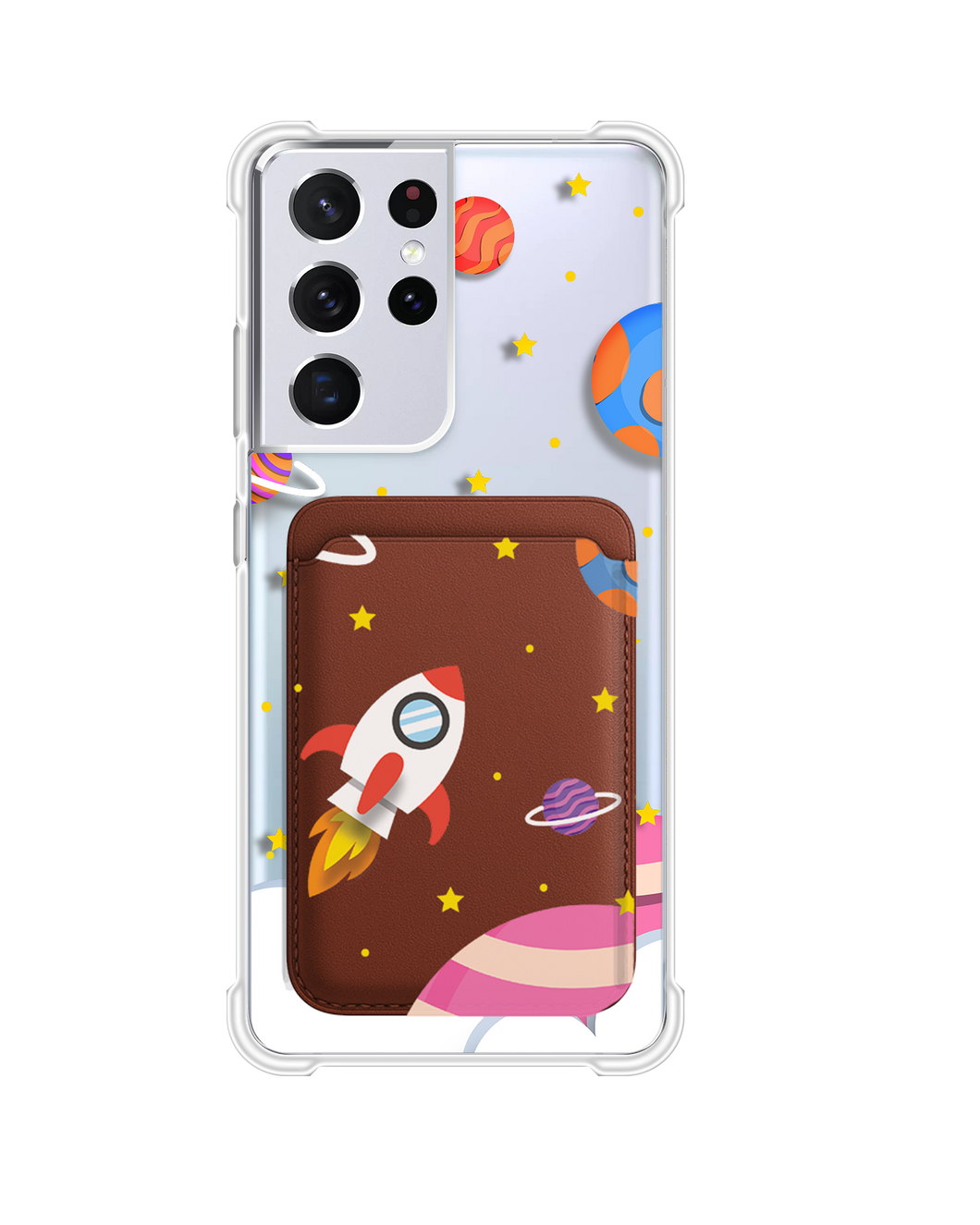 Android Magnetic Wallet Case - Neverland