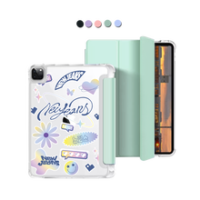 Load image into Gallery viewer, iPad Macaron Flip Cover - New Jeans OMG 2.0
