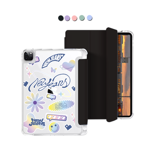 iPad Macaron Flip Cover - New Jeans OMG 2.0
