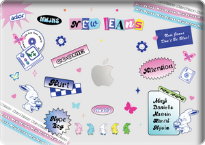 MacBook Snap Case - New Jeans Sticker