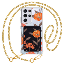 Load image into Gallery viewer, Android Magnetic Wallet Case - November Marigold
