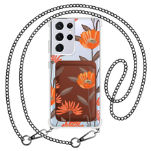 Load image into Gallery viewer, Android Magnetic Wallet Case - November Marigold
