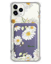 Load image into Gallery viewer, iPhone Magnetic Wallet Case - October Chrysanthemum
