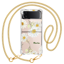 Load image into Gallery viewer, Android Flip / Fold Case - October Chrysanthemum
