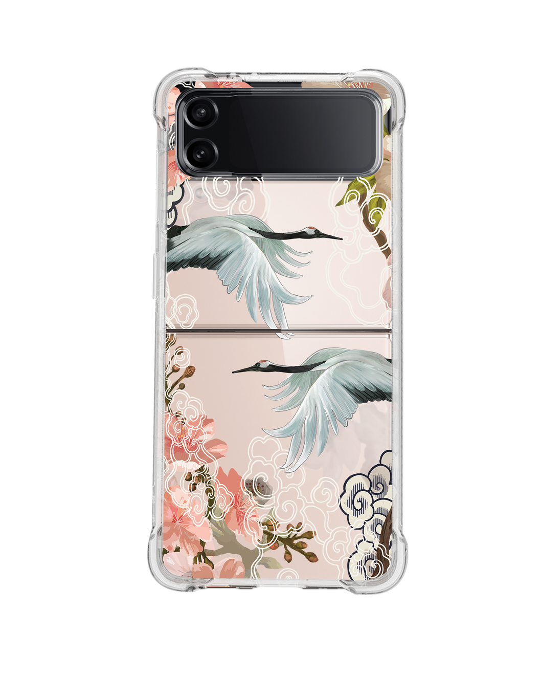 Android Flip / Fold Case - Oil Painting Birds