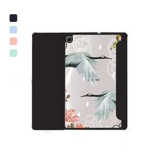 Android Tab Acrylic Flipcover - Oil Painting Birds