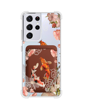 Load image into Gallery viewer, Android Magnetic Wallet Case - Oil Painting Koi
