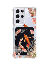 Load image into Gallery viewer, Android Magnetic Wallet Case - Oil Painting Koi
