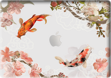 Load image into Gallery viewer, MacBook Snap Case - Oil Painting Koi
