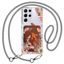 Load image into Gallery viewer, Android Magnetic Wallet Case - Oil Painting Koi
