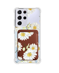 Android Magnetic Wallet Case - October Chrysanthemum