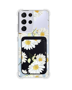 Android Magnetic Wallet Case - October Chrysanthemum