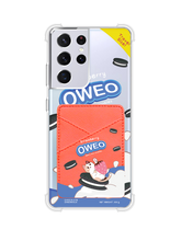 Load image into Gallery viewer, Android Phone Wallet Case - Oweo Cat
