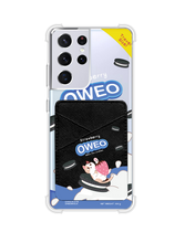 Load image into Gallery viewer, Android Phone Wallet Case - Oweo Cat
