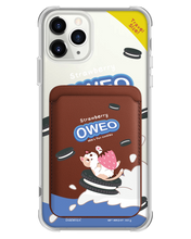 Load image into Gallery viewer, iPhone Magnetic Wallet Case - Oweo Cat
