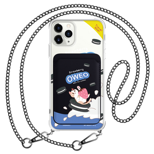 iPhone Magnetic Wallet Case - Oweo Cat