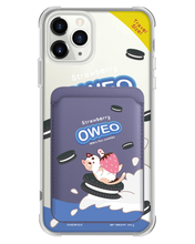 Load image into Gallery viewer, iPhone Magnetic Wallet Case - Oweo Cat
