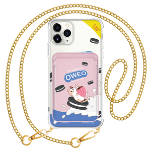 iPhone Magnetic Wallet Case - Oweo Cat