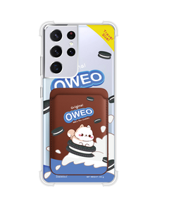 Android Magnetic Wallet Case - Oweo Dog