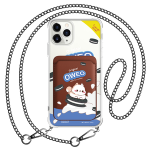 iPhone Magnetic Wallet Case - Oweo Dog