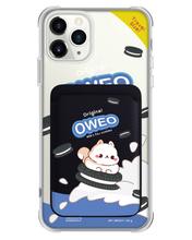 Load image into Gallery viewer, iPhone Magnetic Wallet Case - Oweo Dog
