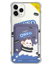 Load image into Gallery viewer, iPhone Magnetic Wallet Case - Oweo Dog
