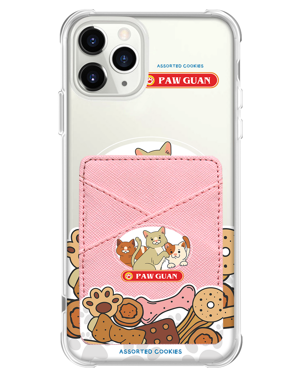 iPhone Phone Wallet Case - Pawguan Cat