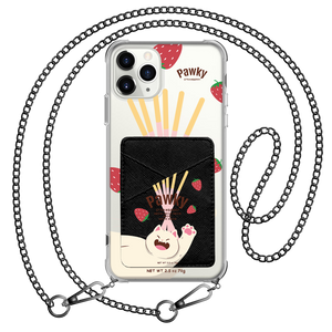 iPhone Phone Wallet Case - Pawky Cat