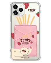 Load image into Gallery viewer, iPhone Phone Wallet Case - Pawky Cat
